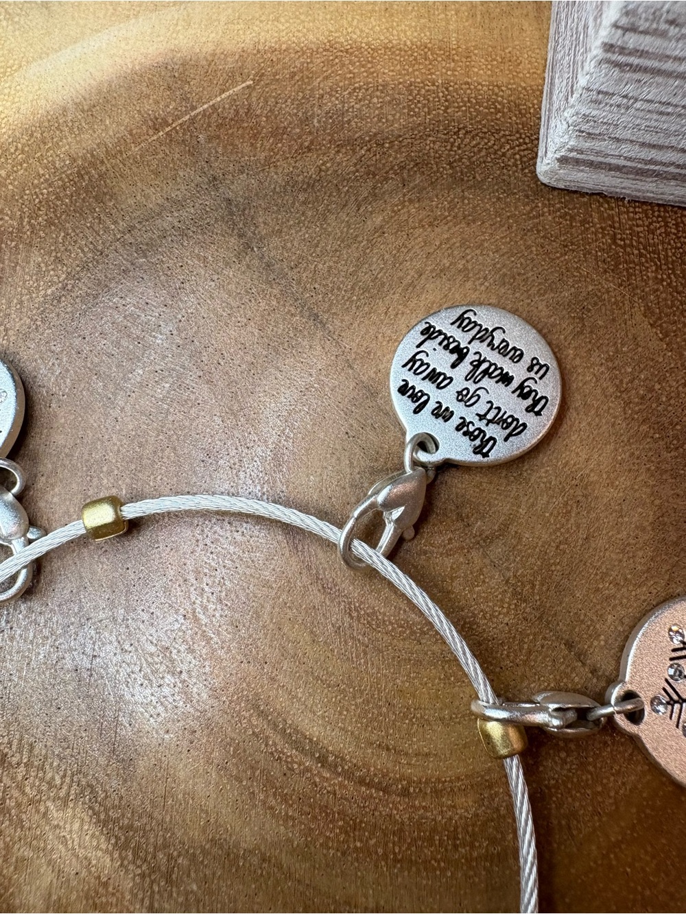 Vintage Silver Charm Bracelet with Red Accent Minnie Charm♥️ - Picture 4 of 12